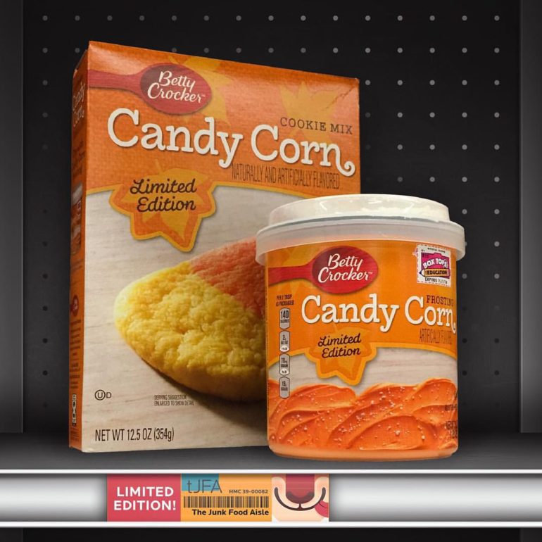 Betty Crocker Candy Corn Cookie Mix and Frosting