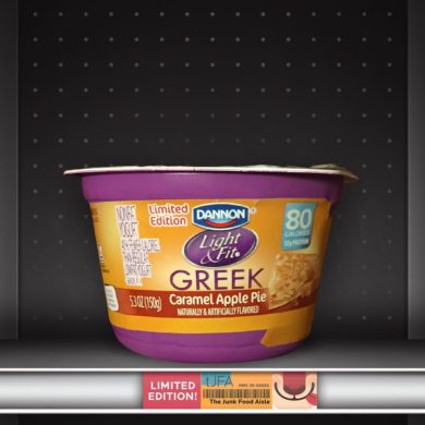 Dannon Light & Fit Caramel Apple Pie Greek Yogurt