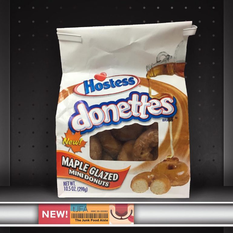 Hostess Maple Glazed Donettes