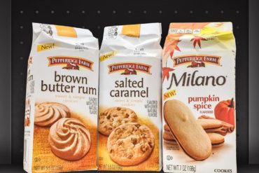 Pepperidge Farm Brown Butter Rum, Salted Caramel, and Milano Pumpkin Spice Cookies