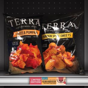 Terra Sweets & Pumpkin and Pumpkin Spice Sweets Chips