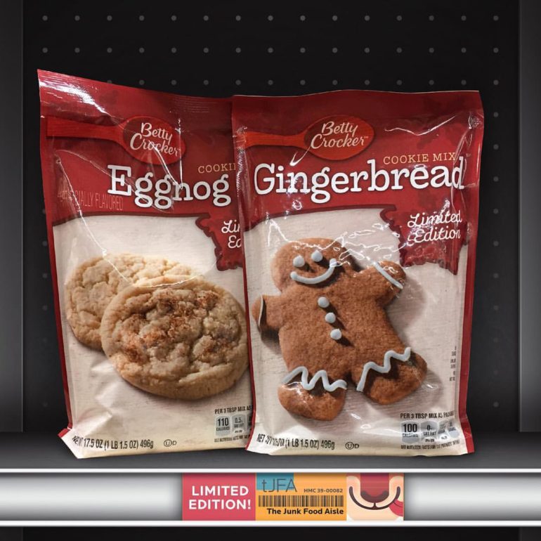 Betty Crocker Eggnog and Gingerbread Cookie Mix