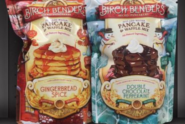 Birch Benders Gingerbread Spice and Double Chocolate Peppermint Pancake Mix