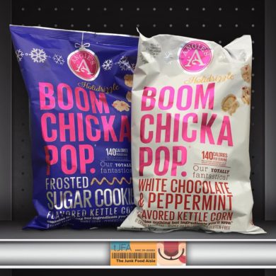 BOOMCHICKAPOP Frosted Sugar Cookie and White Chocolate & Peppermint Flavored Kettle Corn