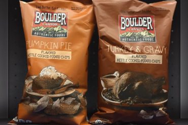 Boulder Canyon Pumpkin Pie and Turkey & Gravy Kettle Chips