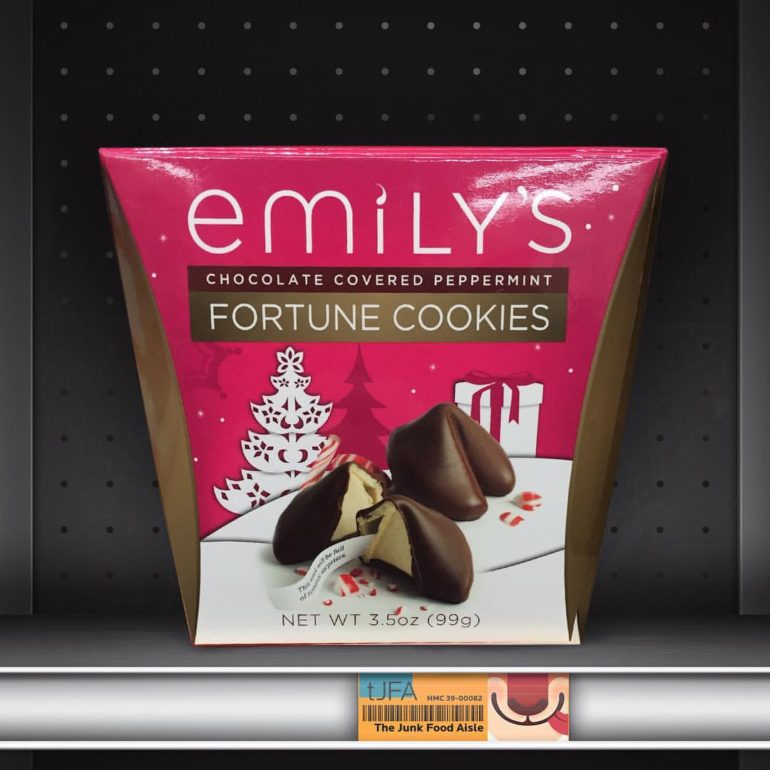 Emily's Chocolate Covered Peppermint Fortune Cookies