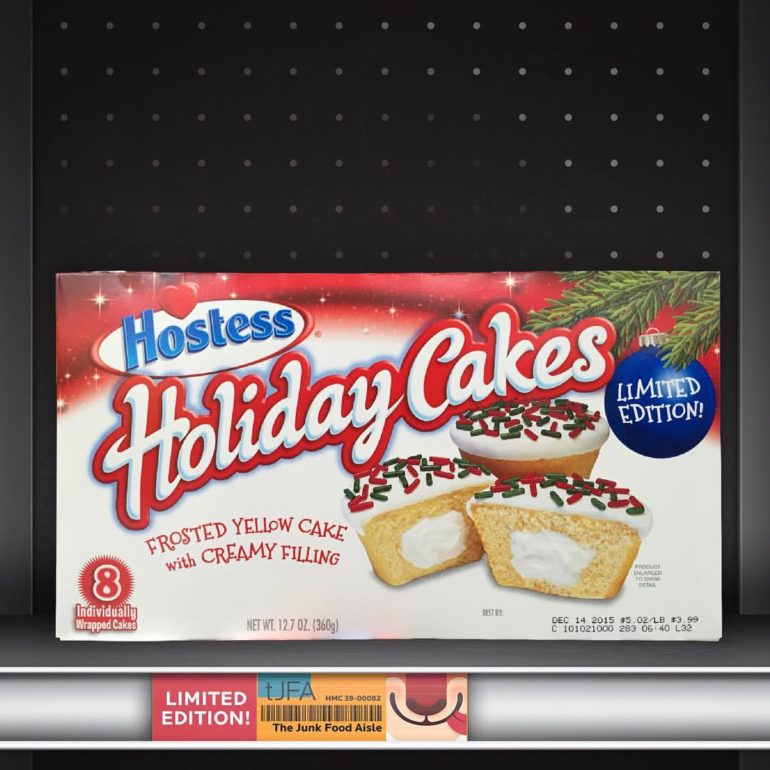 Hostess Holiday Cakes