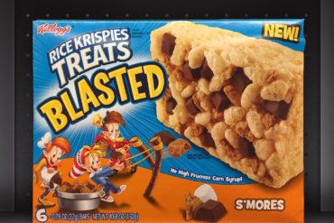 Kellogg's Rice Krispies Treats S'mores Blasted