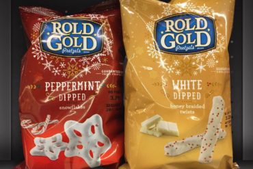 Rold Gold Peppermint Dipped and White Dipped Pretzels