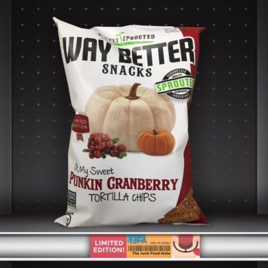 Way Better Snacks Oh, My Sweet Punkin Cranberry Tortilla Chips