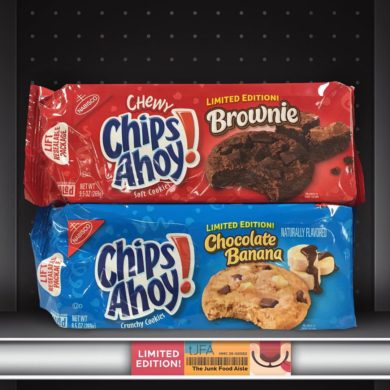 Chips Ahoy Chewy Brownie and Chocolate Banana