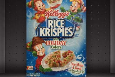 Kellogg's Rice Krispies with Holiday Colors