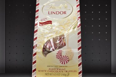 Lindt Lindor Peppermint White Chocolate Truffles
