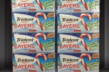 Trident Layers Candy Cane Gum