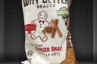 Way Better Snacks Oh Snap! Ginger Snap Tortilla Chips