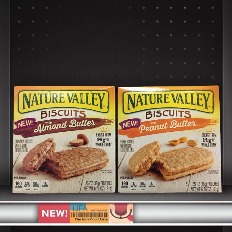 Nature Valley Biscuits with Almond Butter and Peanut Butter