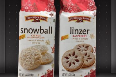 Pepperidge Farm Snowball Citrus and Linzer Raspberry Cookies