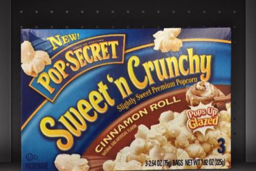 Pop-Secret Sweet 'n Crunchy Cinnamon Roll Popcorn