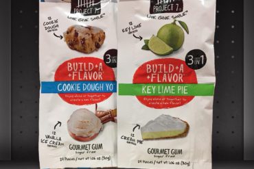 Project 7 Build A Flavor Cookie Dough Yo and Key Lime Pie Gourmet Gum