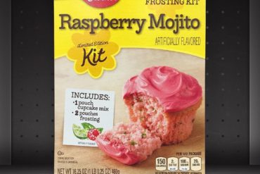 Betty Crocker Raspberry Mojito Cupcake & Frosting Kit