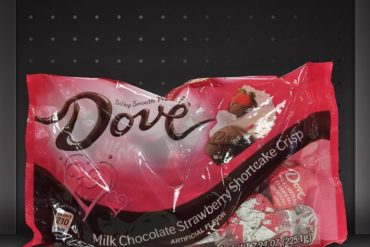 Dove Milk Chocolate Strawberry Shortcake Crisp