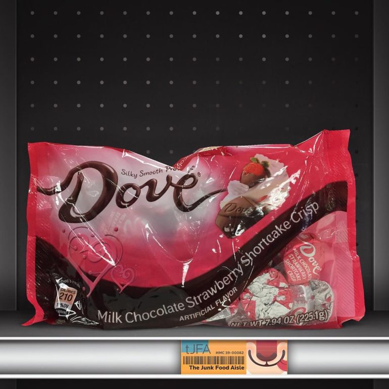 Dove Milk Chocolate Strawberry Shortcake Crisp