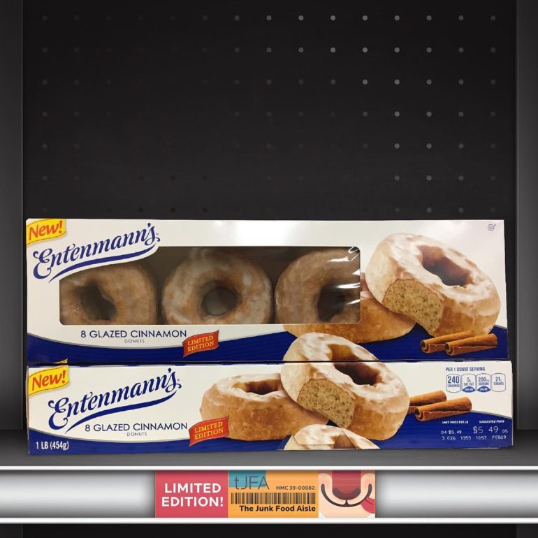 Entenmann's Glazed Cinnamon Donuts