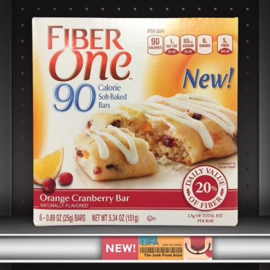 Fiber One Orange Cranberry Bar