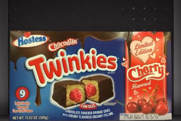 Hostess Cherry Flavored Chocodile Twinkies