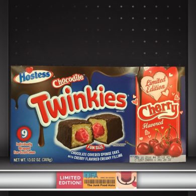 Hostess Cherry Flavored Chocodile Twinkies