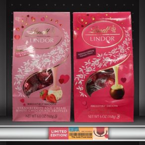 Lindt Lindor Strawberries & Cream and Milk & White Chocolate Truffles