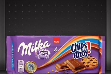 Milka & Chips Ahoy Chocolate Bar