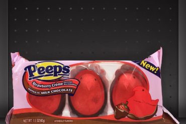 Strawberry Crème Dipped in Milk Chocolate Peeps