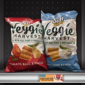 Sun Chips Veggie Harvest Tomato, Basil & Cheese and Farmhouse Ranch