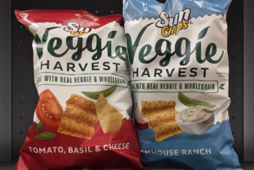 Sun Chips Veggie Harvest Tomato, Basil & Cheese and Farmhouse Ranch