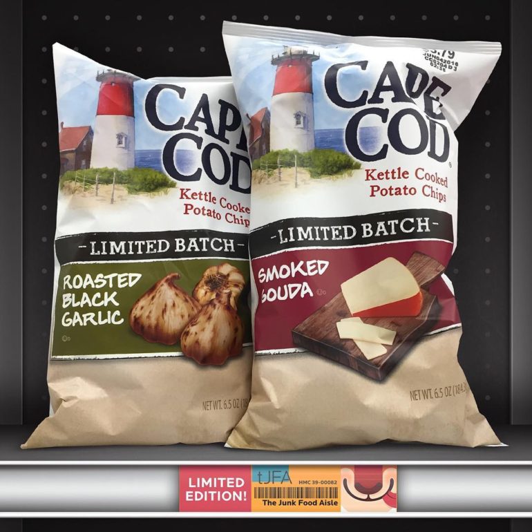 Cape Cod Roasted Black Garlic and Smoked Gouda Kettle Chips