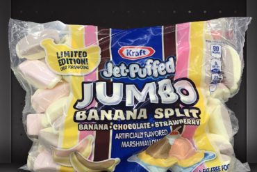 Kraft Jet-Puffed Jumbo Banana Split Marshmallows