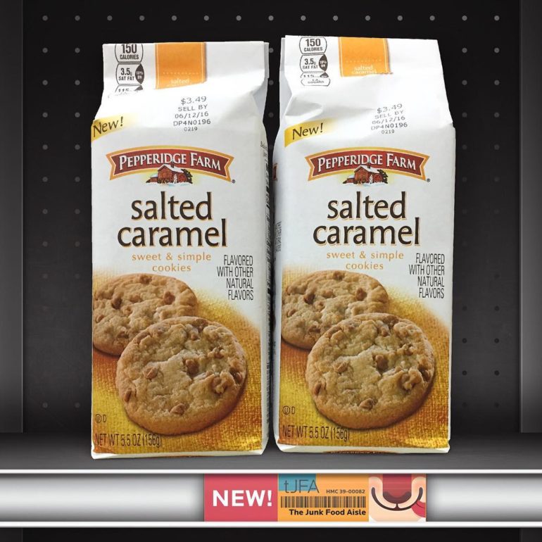 Pepperidge Farm Salted Caramel Cookies