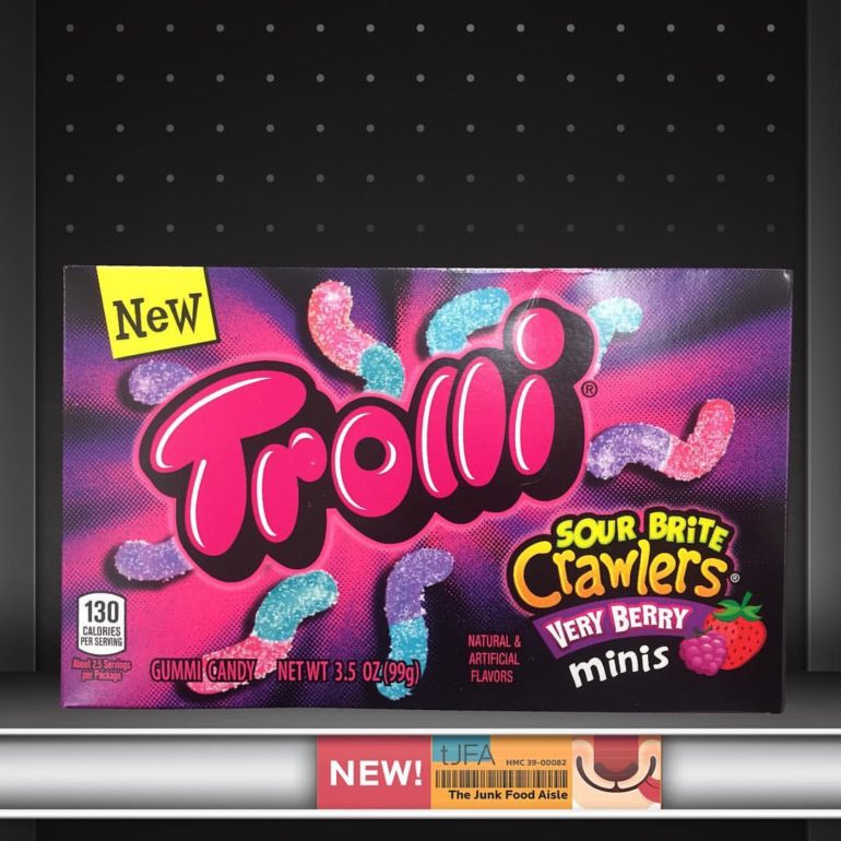 Trolli Sour Brite Crawlers Verry Berry Minis