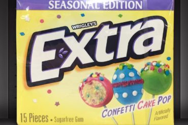 Wrigley's Extra Confetti Cake Pop Gum