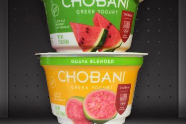 Chobani Watermelon and Guava Blended Greek Yogurts