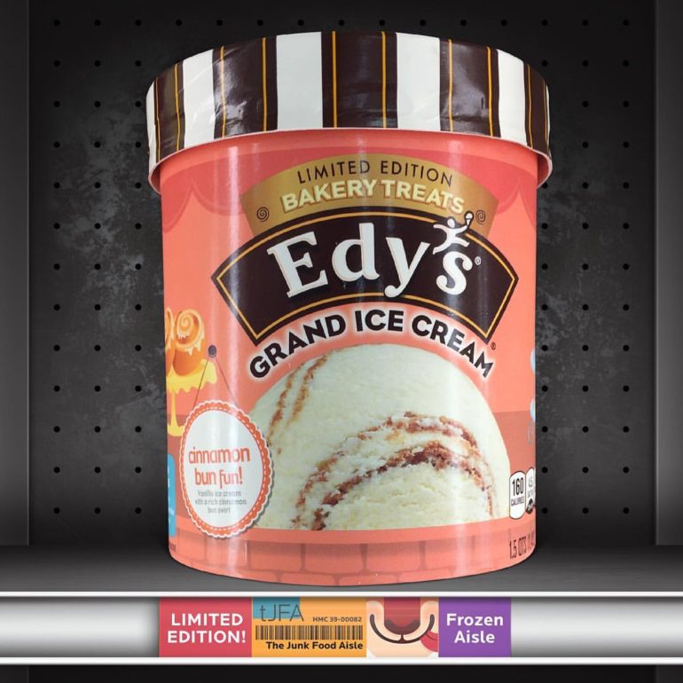 Edy's Cinnamon Bun Fun Ice Cream