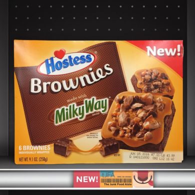 Hostess Brownies made with Milky Way