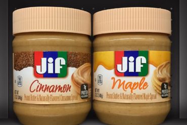 Jif Cinnamon and Maple Peanut Butter Spreads