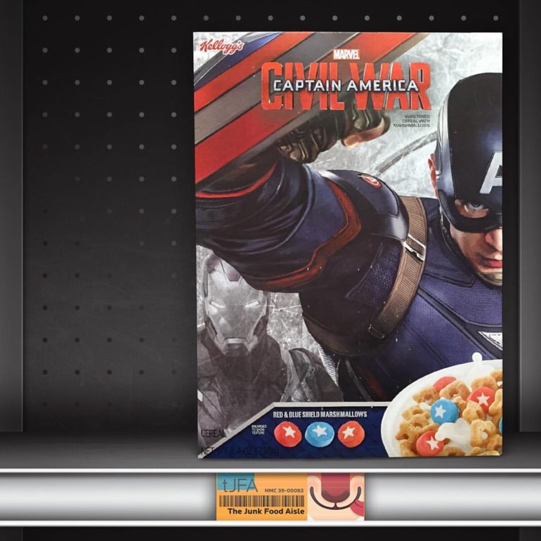 Kellogg's Marvel Captain America: Civil War Cereals