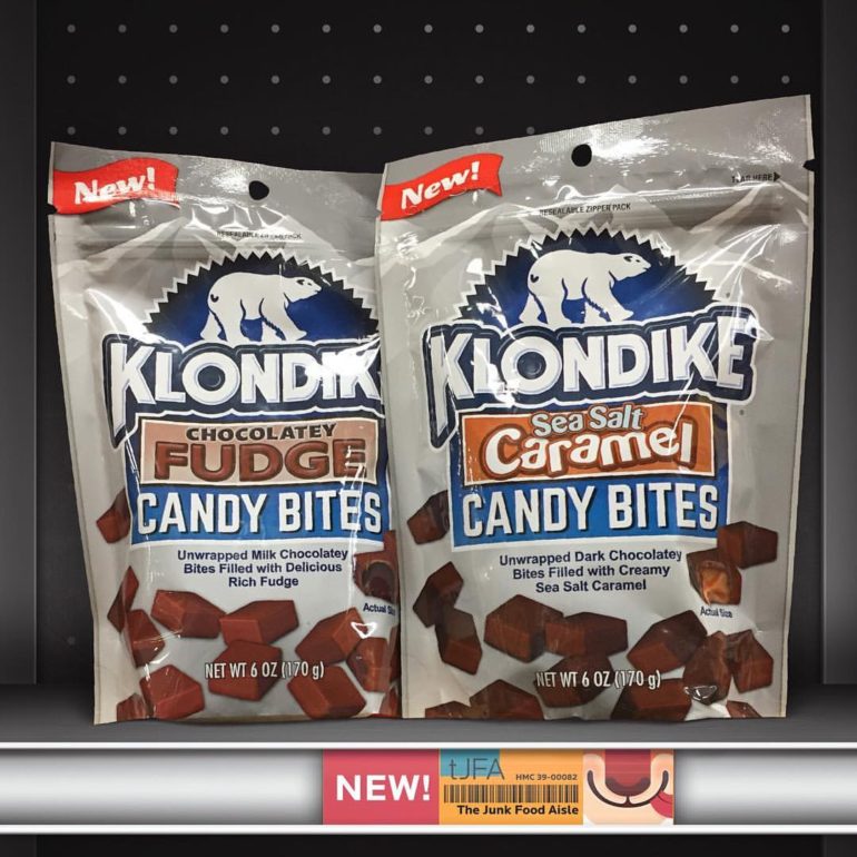 Klondike Sea Salt Caramel and Chocolatey Fudge Candy Bites