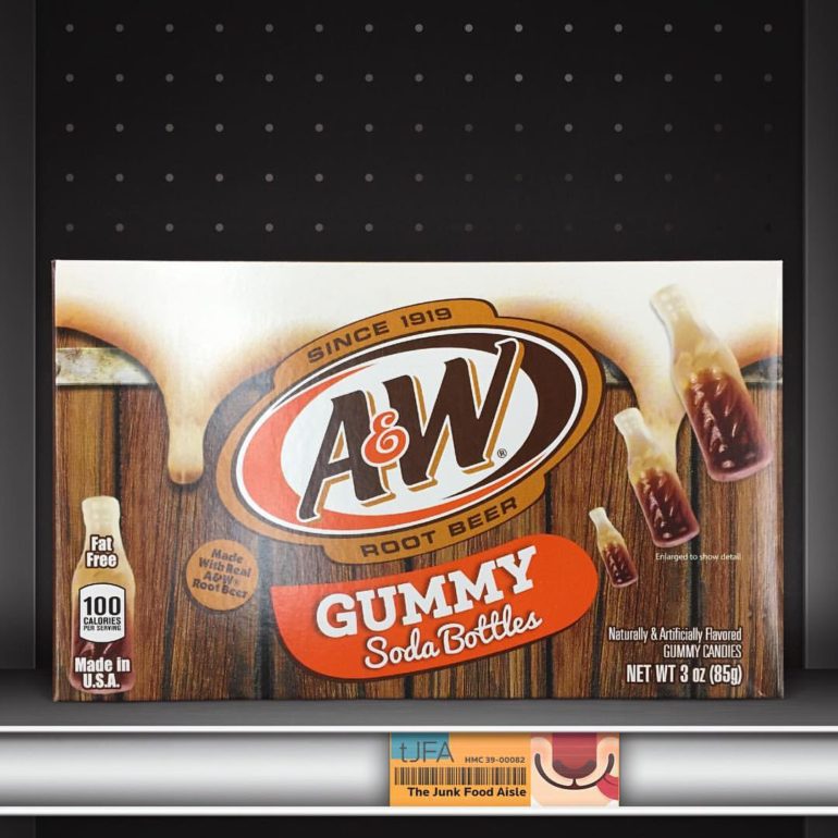 A&W Root Beer Gummy Soda Bottles