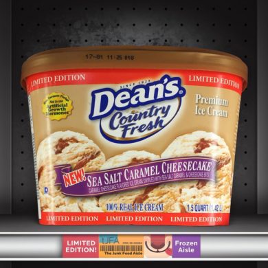 Dean’s Country Fresh Sea Salt Caramel Cheesecake Ice Cream