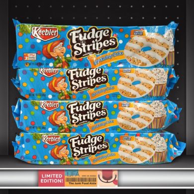 Keebler Birthday Cake Fudge Stripes Cookies