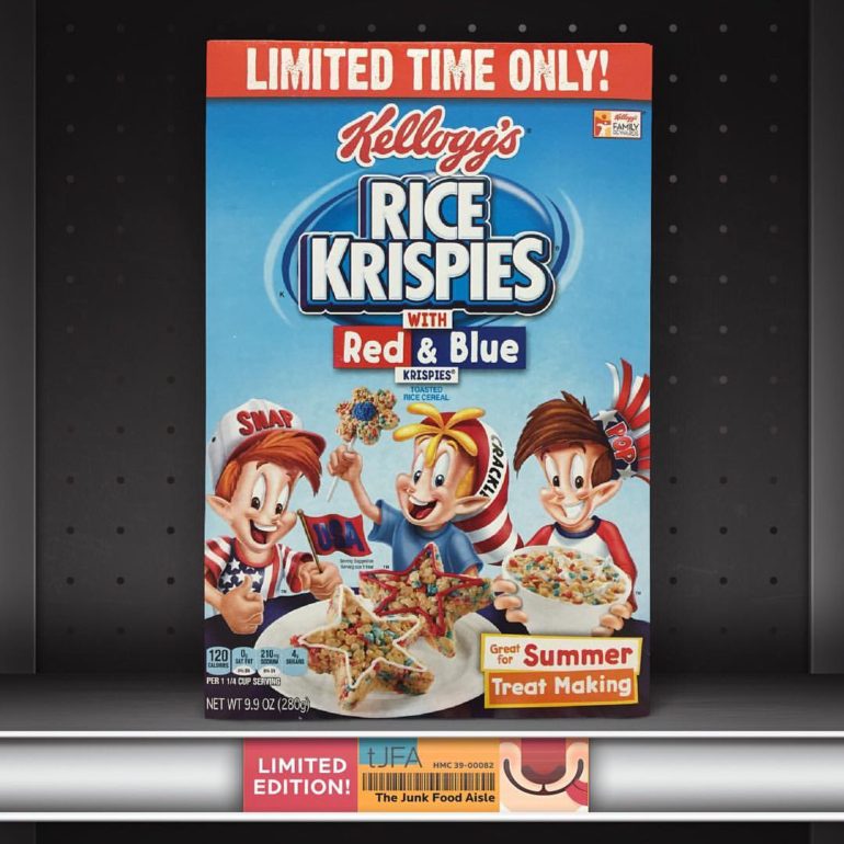 Kellogg's Red & Blue Rice Krispies